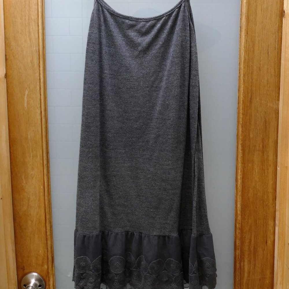 O2 Collection Gray Lace Trim Slip Size M - Picture 6 of 8